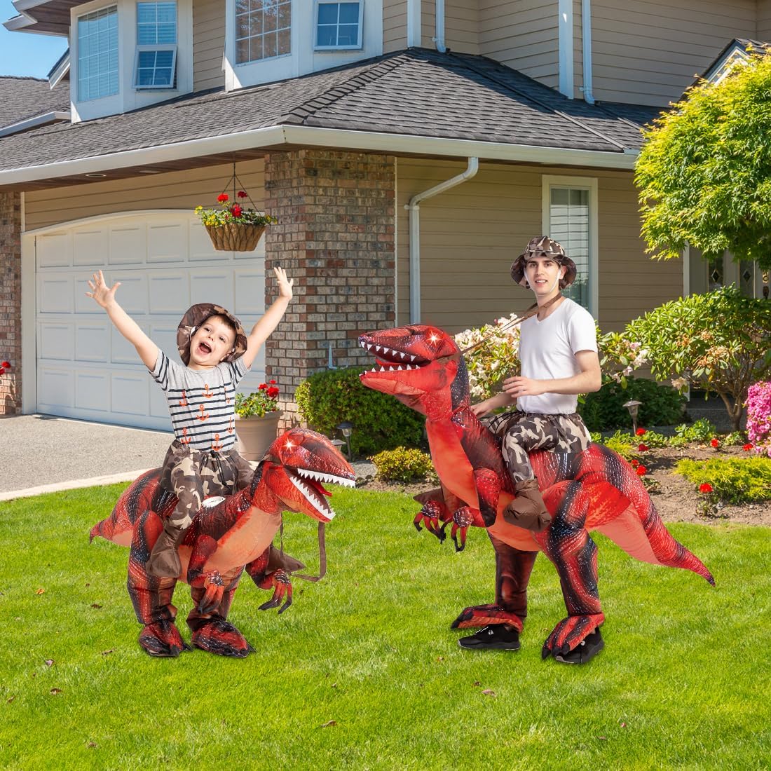 Children's Inflatable Dinosaur Costume Children's Halloween Costume