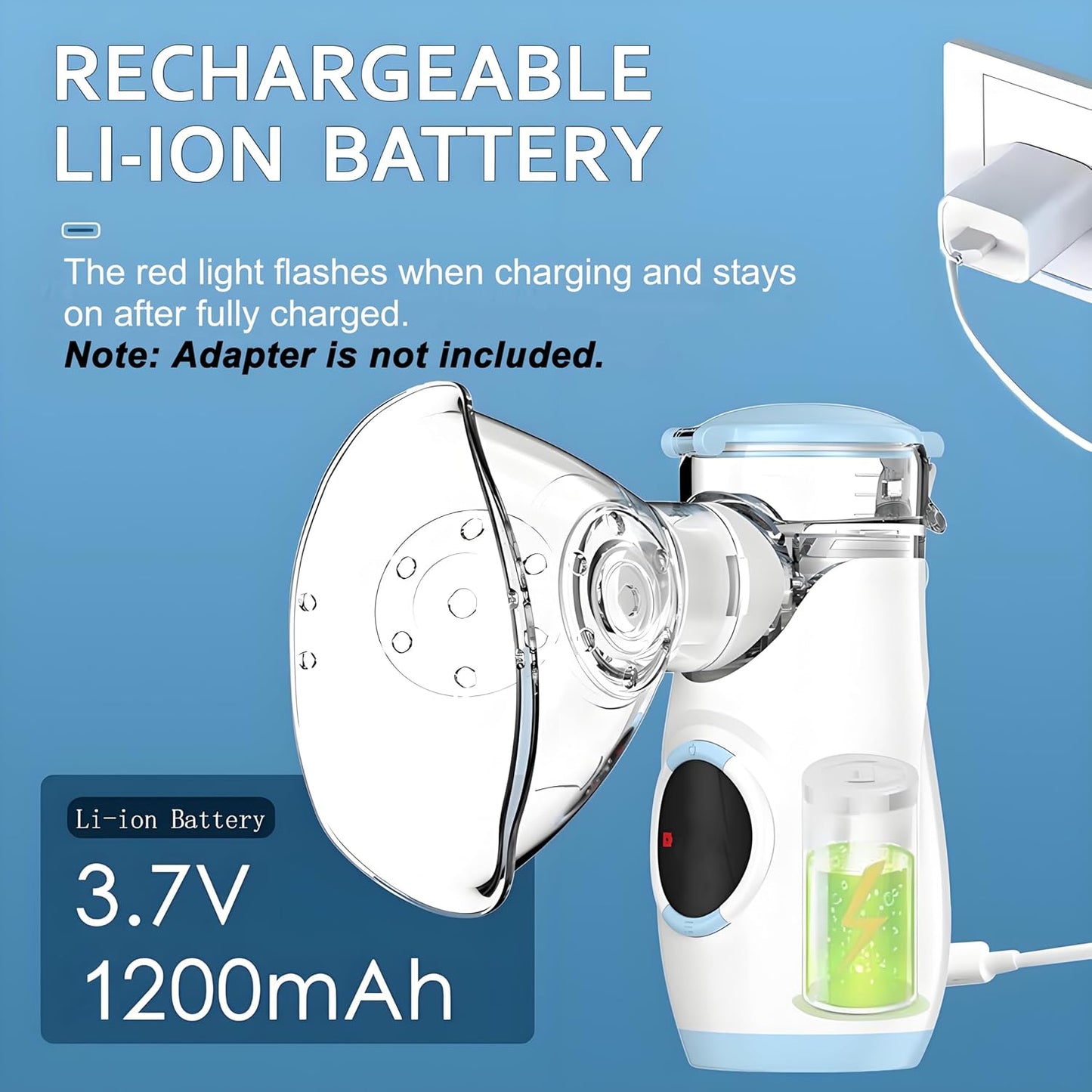 Portable nebulizers for adults and children