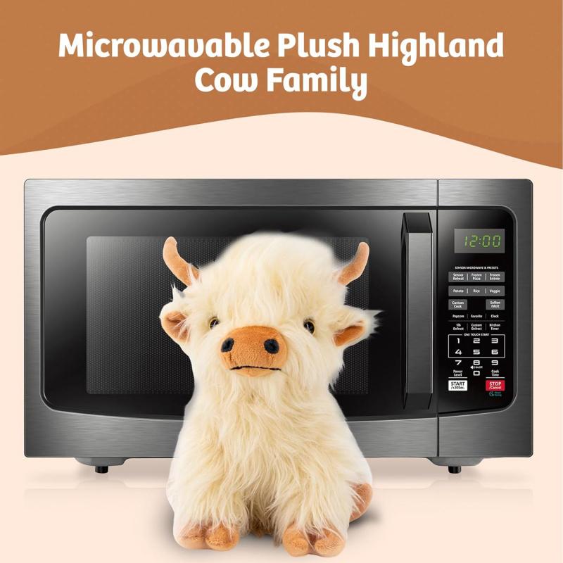 Highland Cow Plush Doll