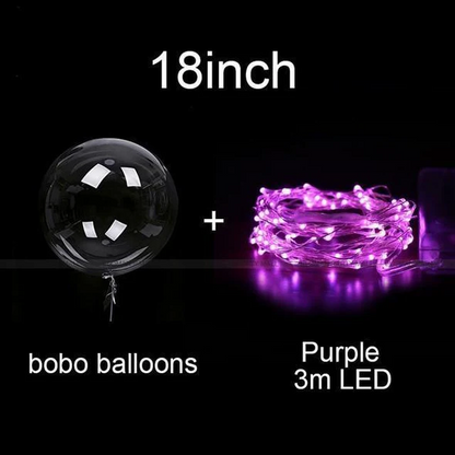 Reusable Led Balloon Posh Party Decorations