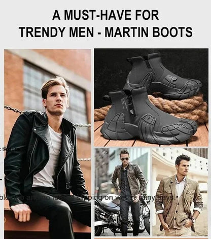 Durable Waterproof Anti-Slip Martin Boots