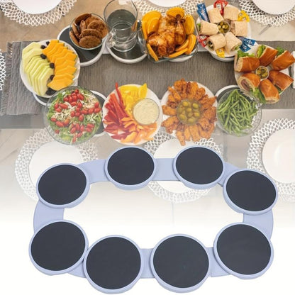 Desktop rotating tray, dining table lazy turntable