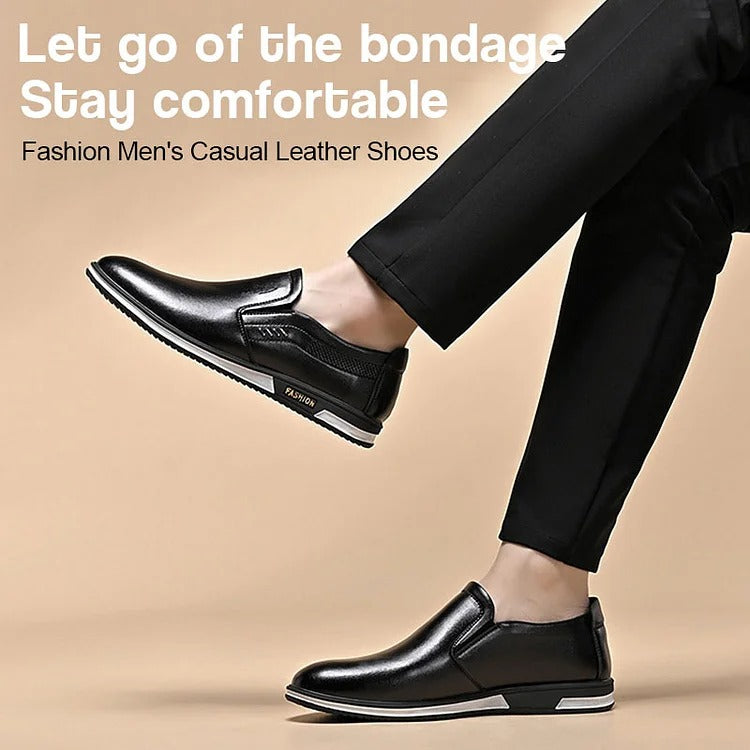 ✅High -quality Dedication✅New Fashion Men's leather Loafers