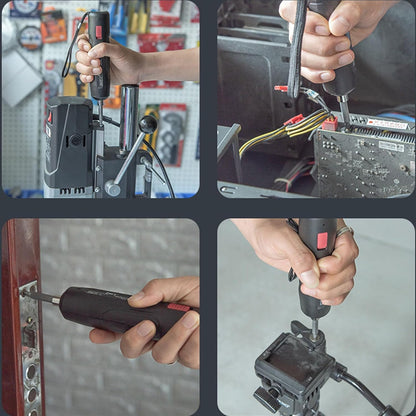 15-piece multifunctional household mini electric screwdriver and drill tool set