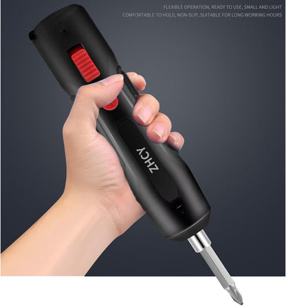 15-piece multifunctional household mini electric screwdriver and drill tool set