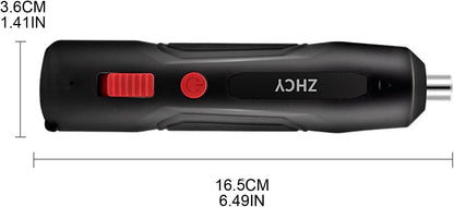 15-piece multifunctional household mini electric screwdriver and drill tool set