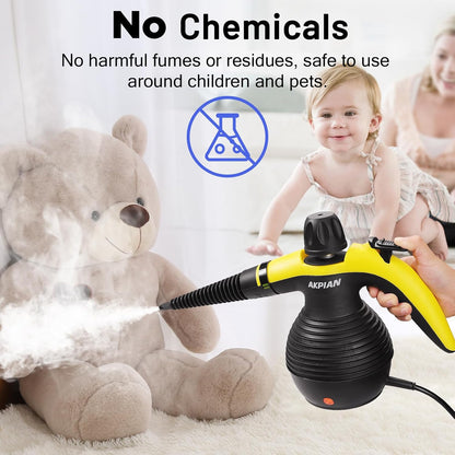 Handheld steam cleaner