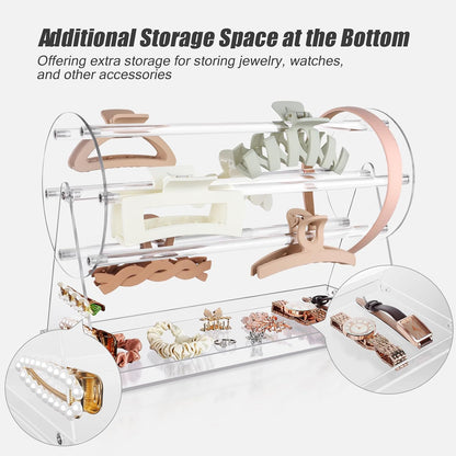 360-Degree Rotating Hair Clip Organizer