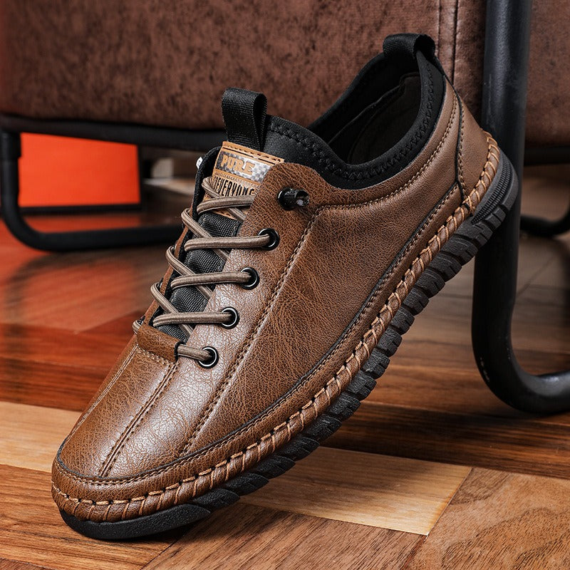 🔥Limited Time Offer 49% OFF🔥2024 New Leather Casual Soft Sole Shoes ...
