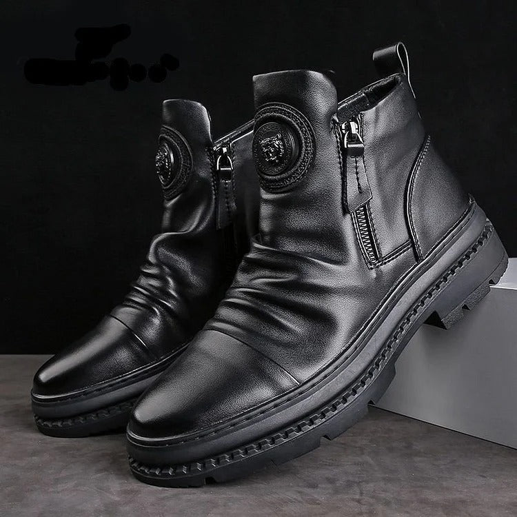 🔥Limited Time Offer 49% OFF🔥Italian Handmade Leather Martin Boots – Loryday