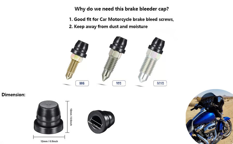 Brake Bleeder Hose - One Way Check Valve Tube Bleeding Tool Kit For Car Motorcyle Clutch