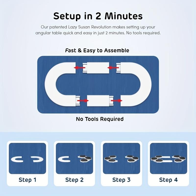 Desktop rotating tray, dining table lazy turntable