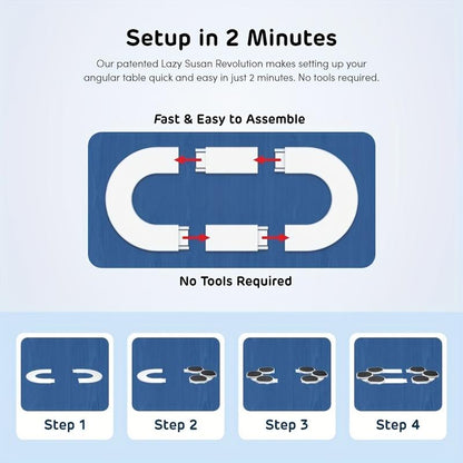 Desktop rotating tray, dining table lazy turntable