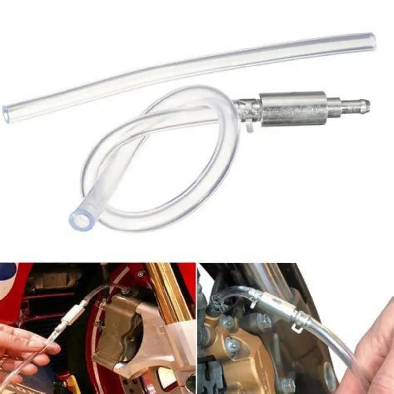 Brake Bleeder Hose - One Way Check Valve Tube Bleeding Tool Kit For Car Motorcyle Clutch