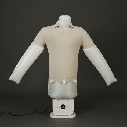 Automatic hot air dryer and iron