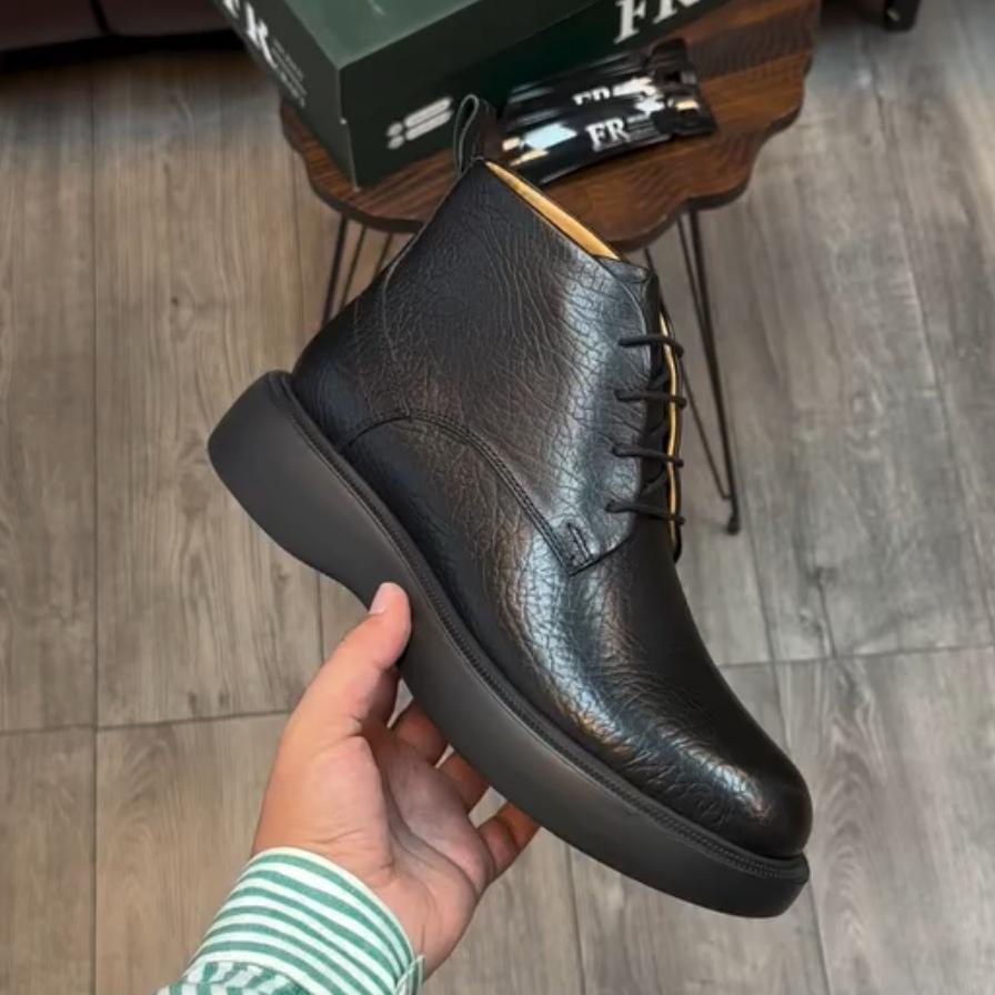 ✅High -quality Dedication✅New Rough Textured Leather Men's Boots