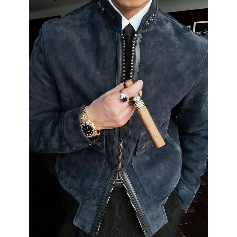 Men's new light luxury fashion jacket