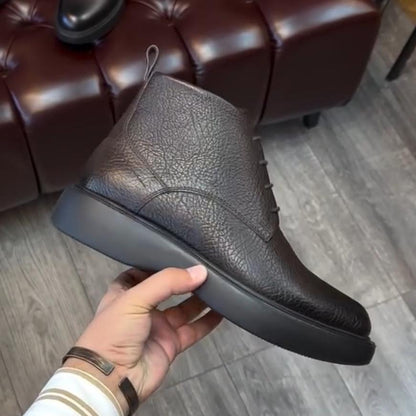 ✅High -quality Dedication✅New Rough Textured Leather Men's Boots