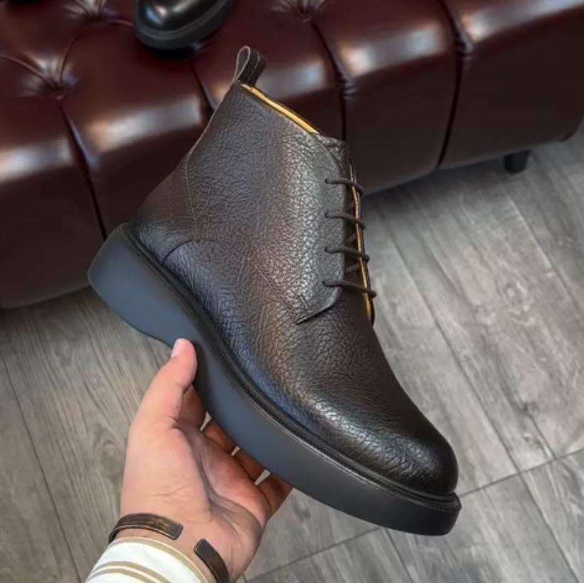 ✅High -quality Dedication✅New Rough Textured Leather Men's Boots