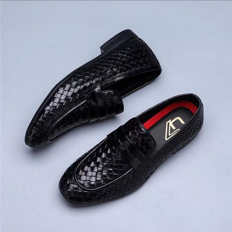 🔥Limited Time Offer 49% OFF🔥Genuine Leather Handmade Woven Vintage Shoes