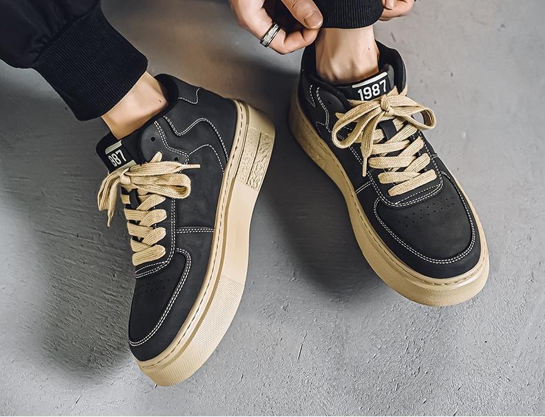 ✅High -quality Dedication✅Men's High-end Genuine Suede All-match Casual Shoes